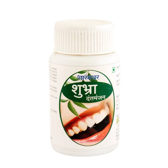 SHUBHRA DANTMANJAN SHARANGDHAR AYURVEDA - Ayurvedic solution for healthy teeth