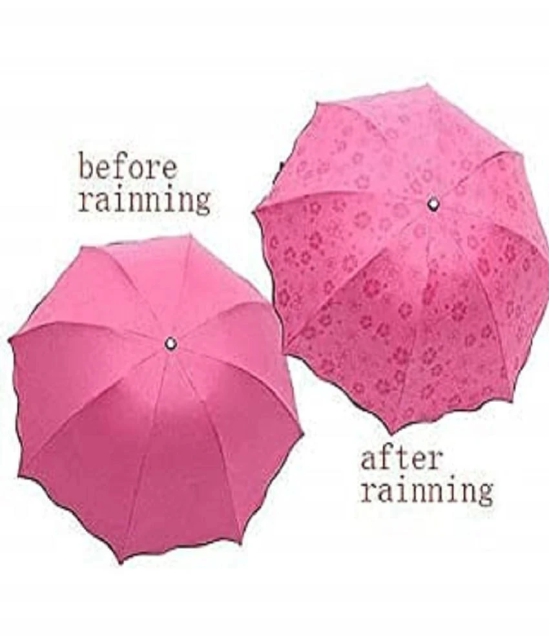 Anjal Trader Pink 1 Fold Umbrella - Pink