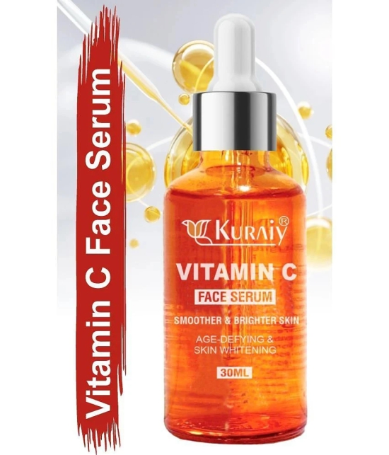 KURAIY Vitamin C Orange Face Serum For Radiant Glow For All Skin Type 30ml ( Pack of1 )