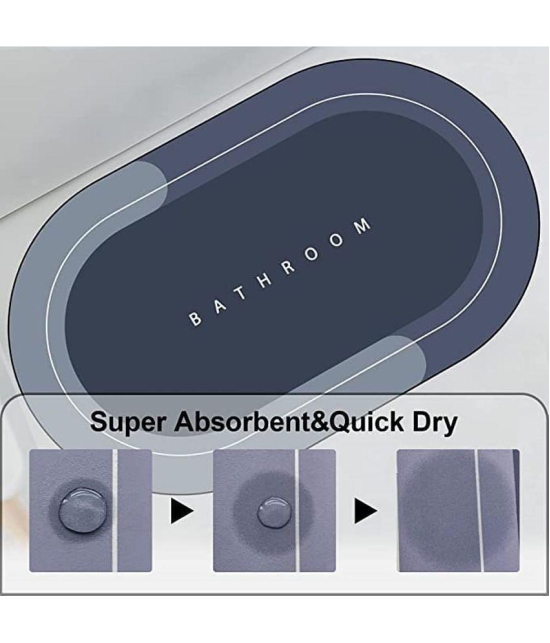 Alphonso Anti-skid Rubber Bath Mat 40x60 cm ( Pack of 1 ) - Assorted - Assorted