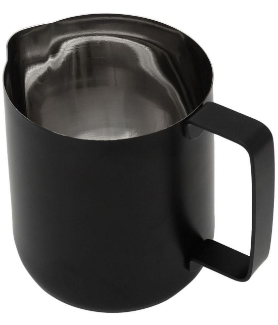 Dynore Black Milk Jug Stainless Steel Jugs 800 mL - Black