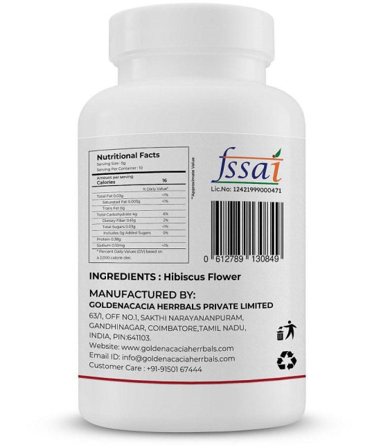 GOLDENACACIA HERRBALS Hibiscus 50 Powder 1 gm