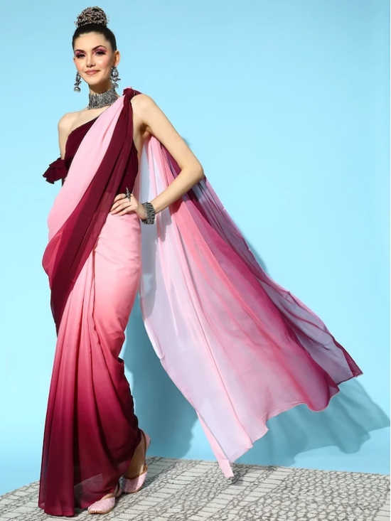 Abstract Saree