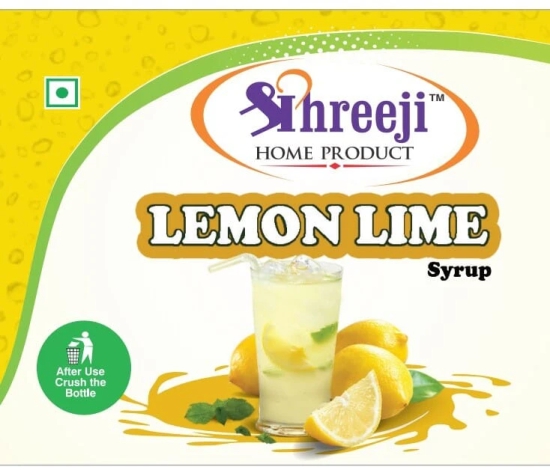 Shreeji Lemon Lime Syrup Mix with Water / Soda for Making Juice 750 ml