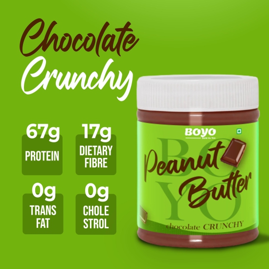 Peanut Butter Chocolate Crunchy - 240gm