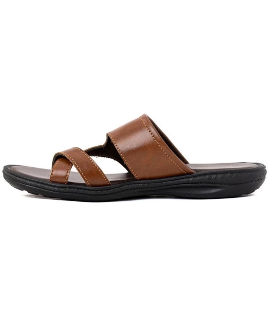 KHADIM - Brown Mens Sandals - None