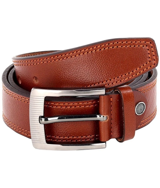 Leather World - Leather Mens Formal Belt ( Pack of 1 ) - None