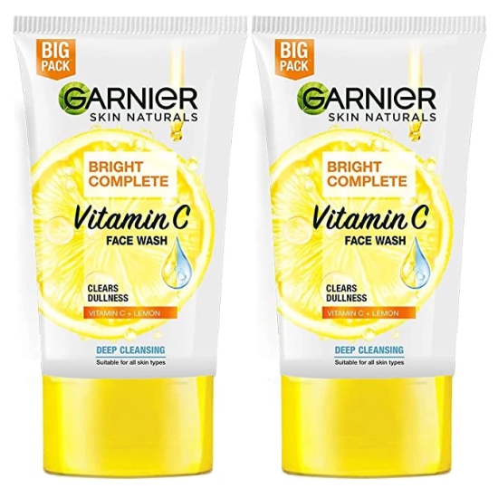 Garnier Bright Complete VITAMIN C Facewash-150 gm