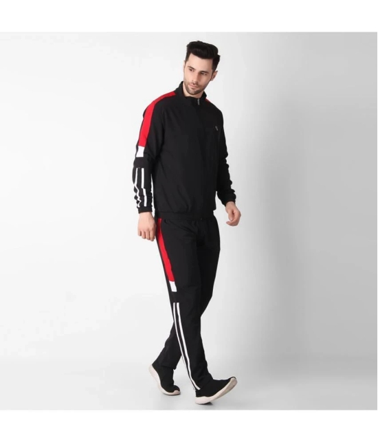 Forbro - Black Polyester Regular Fit Mens Tracksuit ( Pack of 1 ) - XL