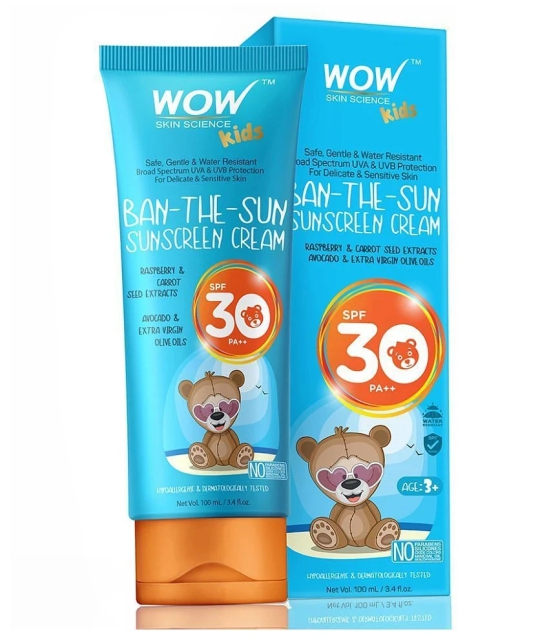 WOW Skin Science Ban The Sun Sunscreen Cream 100mL