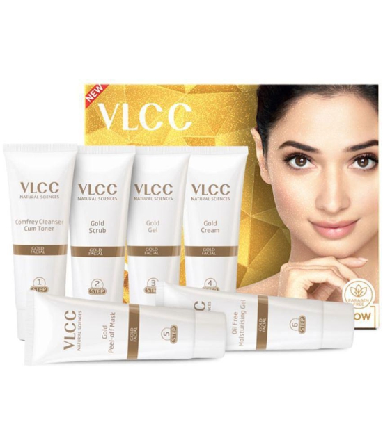 VLCC Manicure Pedicure kit 210 g & Gold Facial Kit 60 g (Pack of 2)