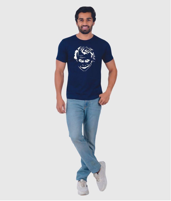 ferocious - Navy Cotton Regular Fit Men's T-Shirt ( Pack of 1 ) - None