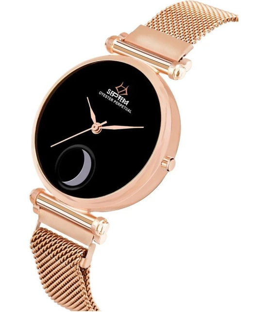 Septem Rose Gold Stainless Steel Analog Womens Watch