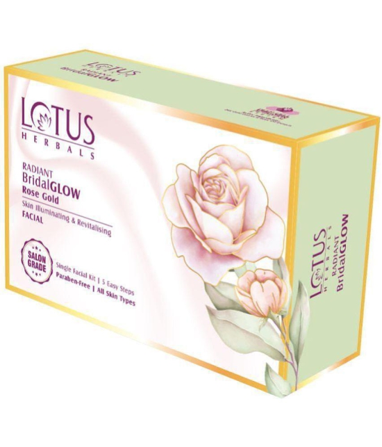 Lotus Herbals Instant Glow Facial Kit For All Skin Type ( Pack of 1 )