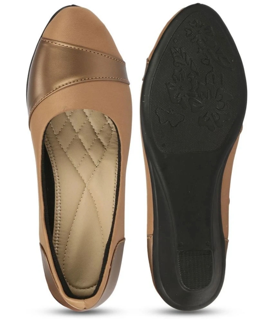 Saheb Brown Womens Formal Ballerinas - None