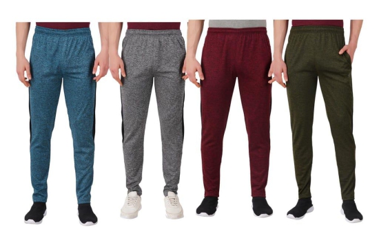 G Track Solid Men Multicolor Track Pants