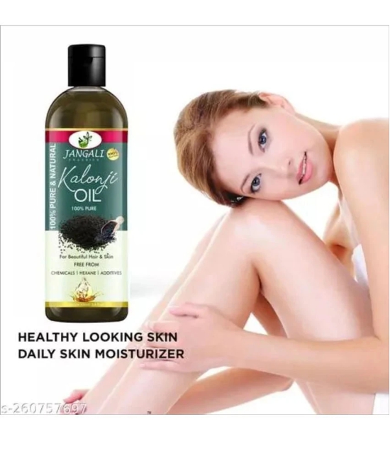 PURE Jangali ORGANICS BlackSeed (Kalonji) Oil for Hair, Skin & Body Hair Oil 100ML