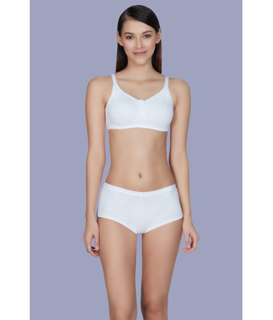 Amante Cotton T-Shirt Bra - White Single - 32B