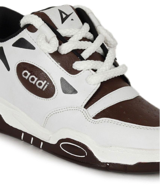 Aadi White Mens Trekking Shoes - None