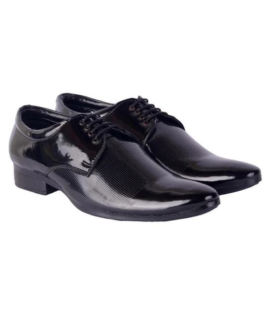 Aadi - Black Mens Derby Formal Shoes - None