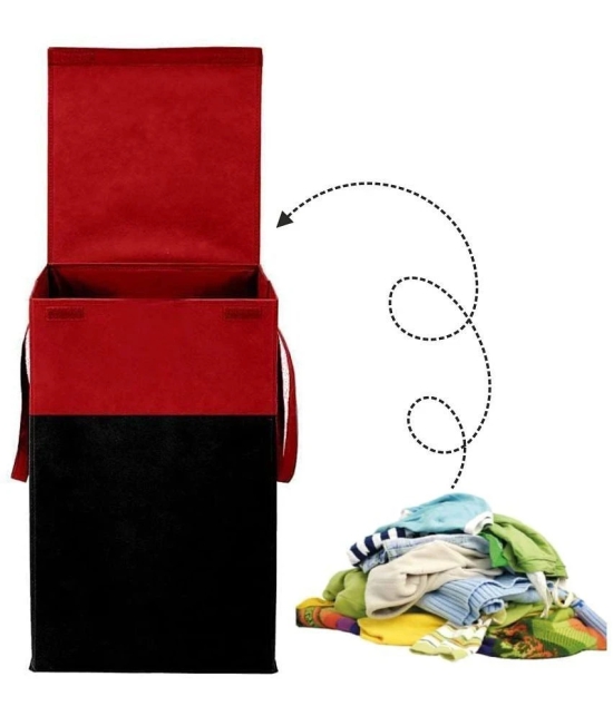 HOMETALES Red Laundry Bag