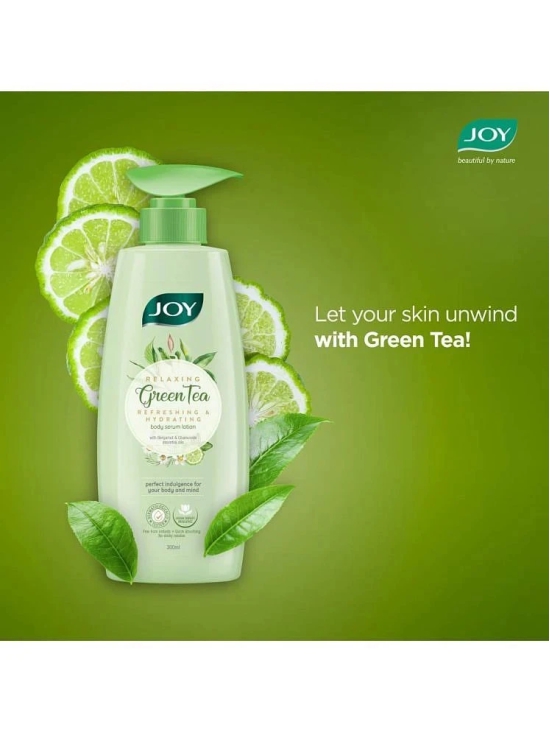 Joy Relaxing Green Tea Body Serum Lotion (300ml x 2), Buy 1 & Get 1 FREE