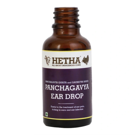 Panchagavya Ear Drop (Size - 25ml) by HETHA ORGANICS LLP