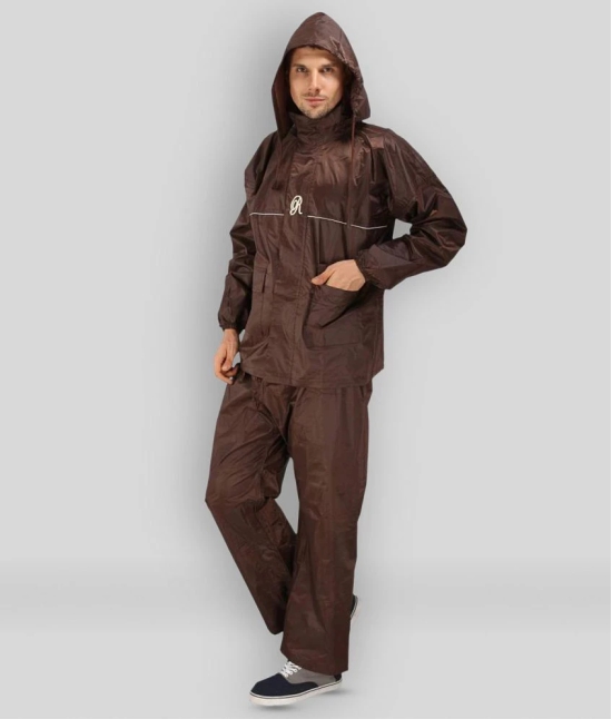 Goodluck Brown Rain Suit - XL