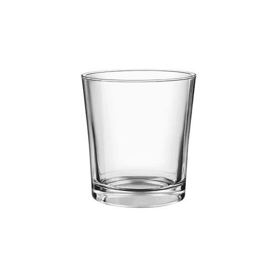 Treo Embassy Cool 222 ML Glass Tumbler | Transparent | Set of 6 Pcs