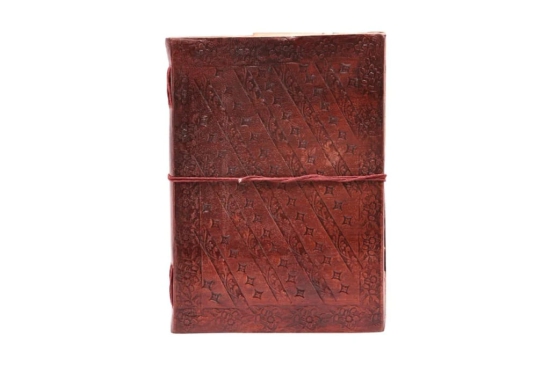 Leather Diary, Brown Colour Antique Handmade Leather Bound Notepad for Men and Women , Gift for any one