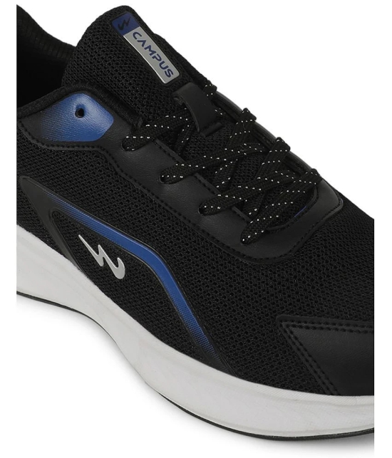 Campus XAVEN Black Mens Sports Running Shoes - None