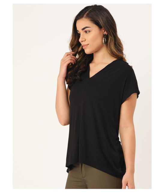 Rute Cotton Regular Tops - Black - 2XS