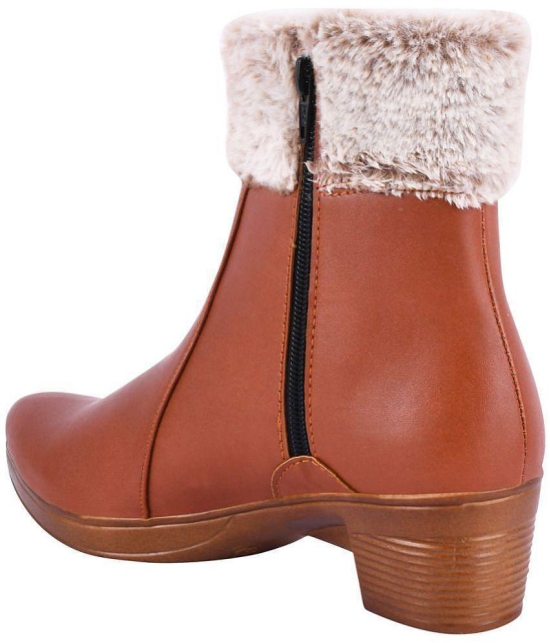 Shoetopia - Brown Women''s Ankle Length Boots - None