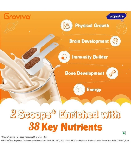 Groviva Child Nutrition Supplement Jar Nutrition Drink for Children 400 gm