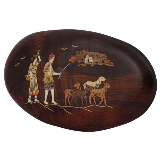 Rosewood Oval Big Sheperd Panel