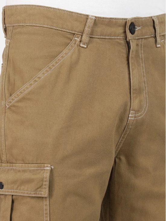 Bene Kleed Regular Flat Mens Chinos - Bronze ( Pack of 1 ) - None