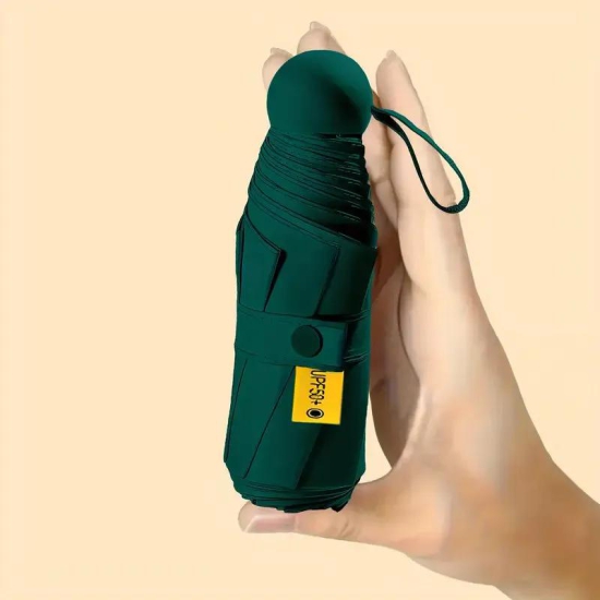 Foldable Mini Pocket Umbrella-Green