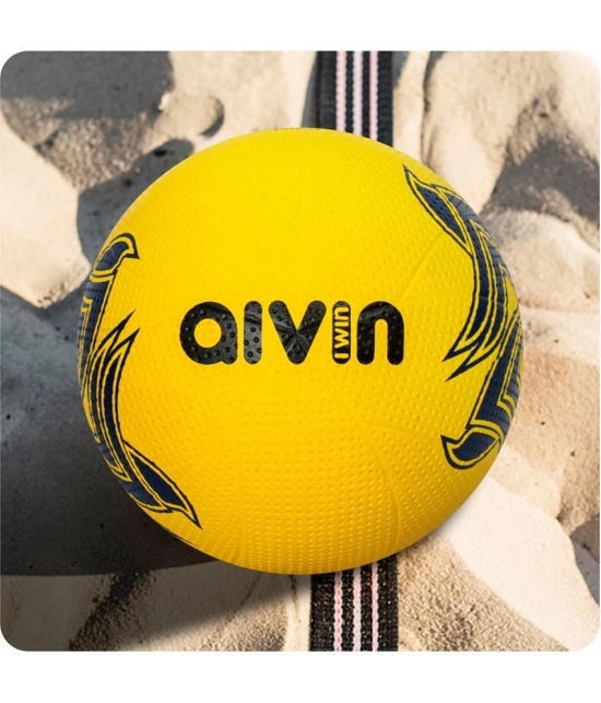 AIVIN Flying Volleyball/Rubber Moulded Construction/for Indoor/Outdoor/Hobby Balls/for Men/Women Size - 4 - 4