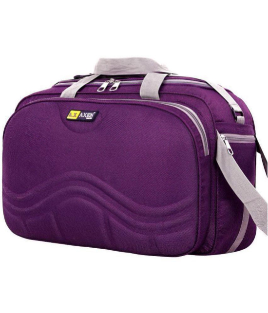 AXEN BAGS - Purple Polyester Duffle Trolley - Onesize