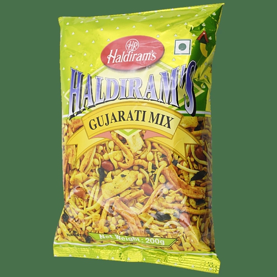 Haldiram's Gujarati Mix Namkeen, 200 G Pouch