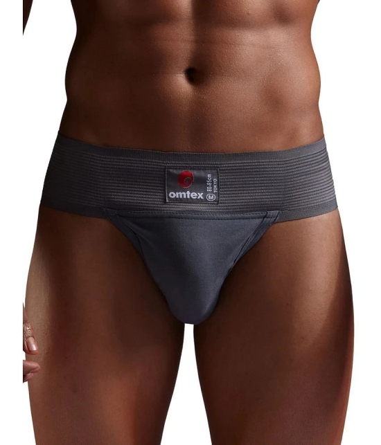 Omtex - Grey Athletic Supporter ( Pack of 2 ) - XL