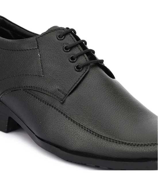 Buxton - Black Mens Derby Formal Shoes - None