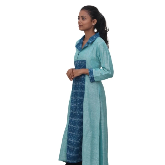 Tisser handloom ikat Long Kurti