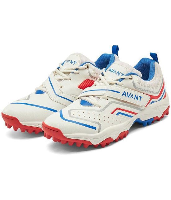 Avant Impact White Cricket Shoes - 10