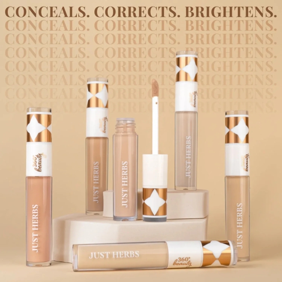 Concealer Brightening & Correcting - Mango Butter and Liquorice Root - Just Herbs 04-Natural