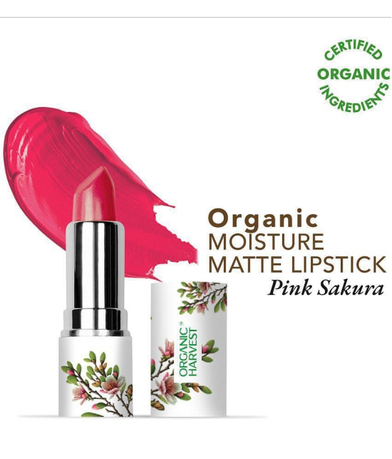 Organic Harvest - Pink Matte Lipstick 4