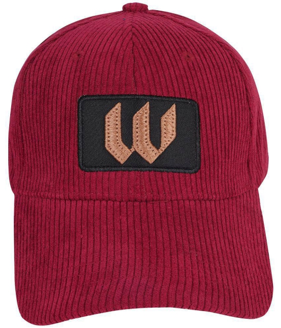 PENYAN Maroon Cotton Blend Mens Cap ( Pack of 1 ) - Maroon