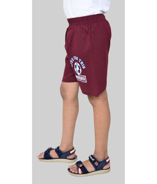 JILZ - Multi Color Cotton Boys Shorts ( Pack of 3 ) - None