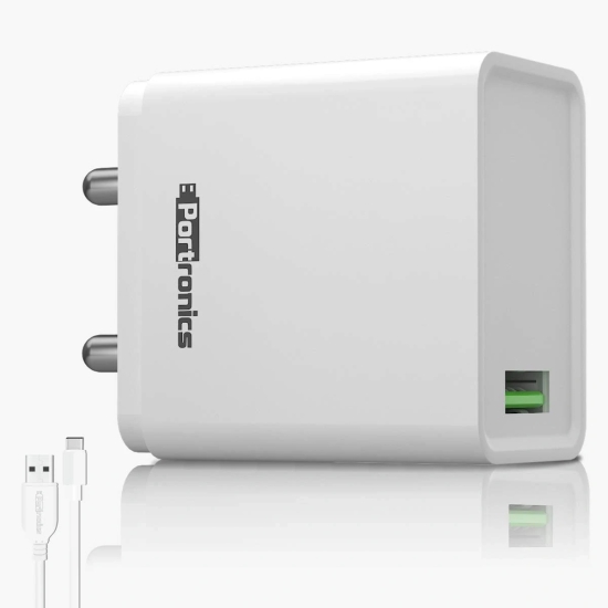 PORTRONICS POR-1104 ADAPTO ONE POWER ADAPTER (Color - White) by ZALANI COLLECTION NX