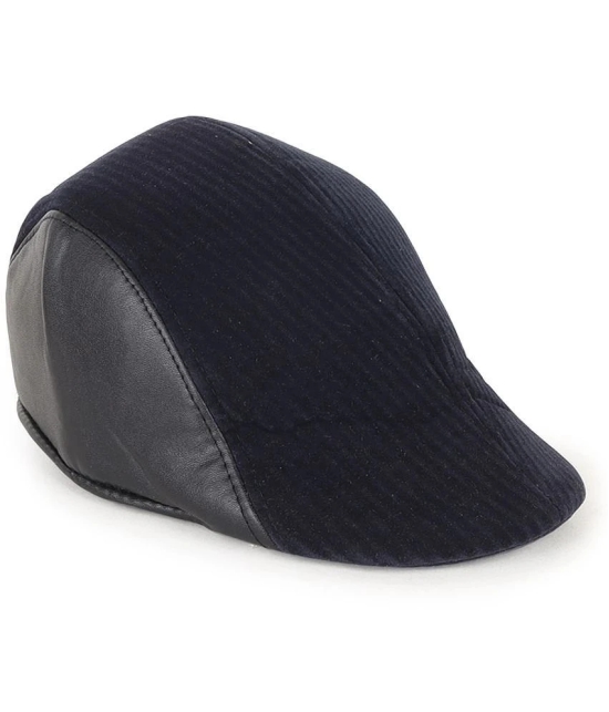 Zacharias Blue Cotton Blend Mens Cap ( Pack of 1 ) - Blue